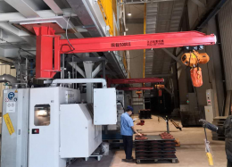 倒掛式旋臂起重機(jī)